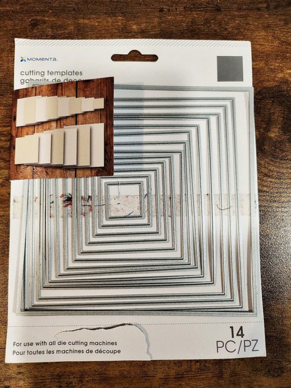 Momenta Square Nesting Cutting Templates 14 PC